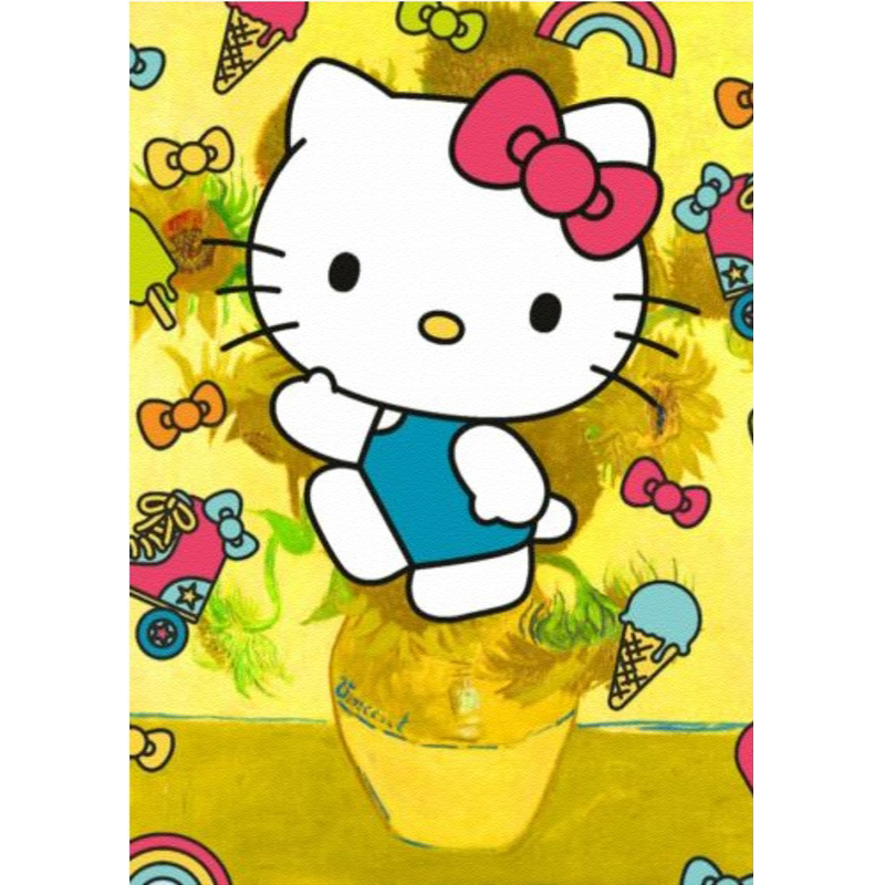 DeathNYC限量版画HelloKitty