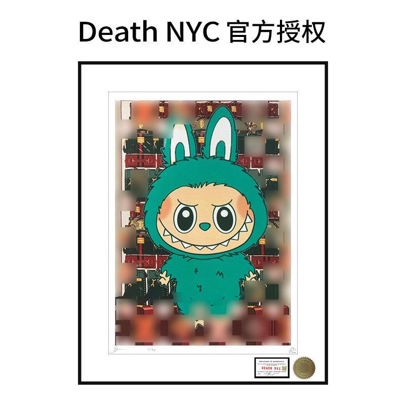 DeathNYC限量版画马卡龙大天使