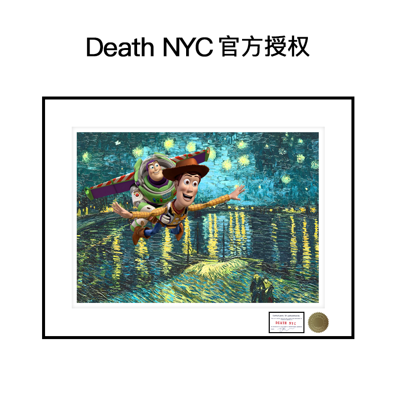 DeathNYC限量版画巴斯光年星光