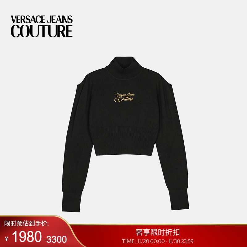 【季末优惠】VERSACE JEANS COUTURE 女士针织衫