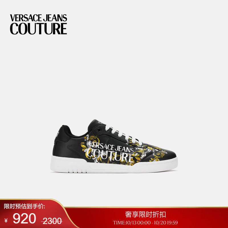 【季末优惠】VERSACEJEANSCOUTURE OutlineBaroccoBrooklyn运动鞋