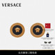 12期免息 珐琅 VERSACE 范思哲 男女同款 Medusa 铆钉耳环
