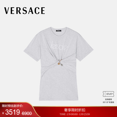 【季末优惠】VERSACE/范思哲1978 Re-Edition Logo Safety PinT恤