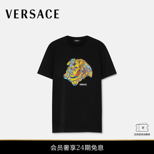24期免息 Medusa VERSACE 男士 StudyT恤 范思哲