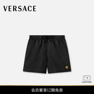 男士 范思哲 VERSACE 刺绣Medusa沙滩短裤 12期免息