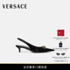 Ribbon漆皮露跟高跟鞋 4.5cm 范思哲 Gianni 12期免息 VERSACE