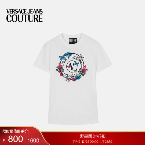 【季末优惠】VERSACE JEANS COUTURE 女士T恤