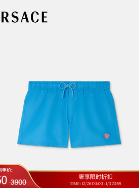 【季末优惠】VERSACE/范思哲 男士Medusa刺绣泳裤