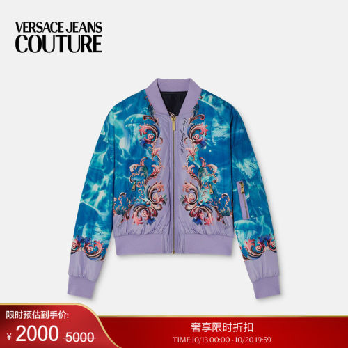 【季末优惠】VERSACE JEANS COUTURE 女士双面外套