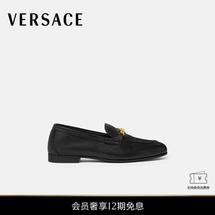 范思哲 VERSACE 女士Medusa皮鞋 新品