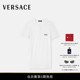Logo罗纹T恤 范思哲 男士 6期免息 VERSACE