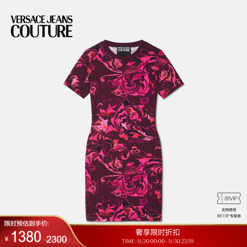 【季末优惠】VERSACE JEANS COUTURE 女士连衣裙