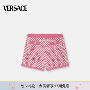 女士钩编针织短裤 夏日度假 VERSACE 范思哲
