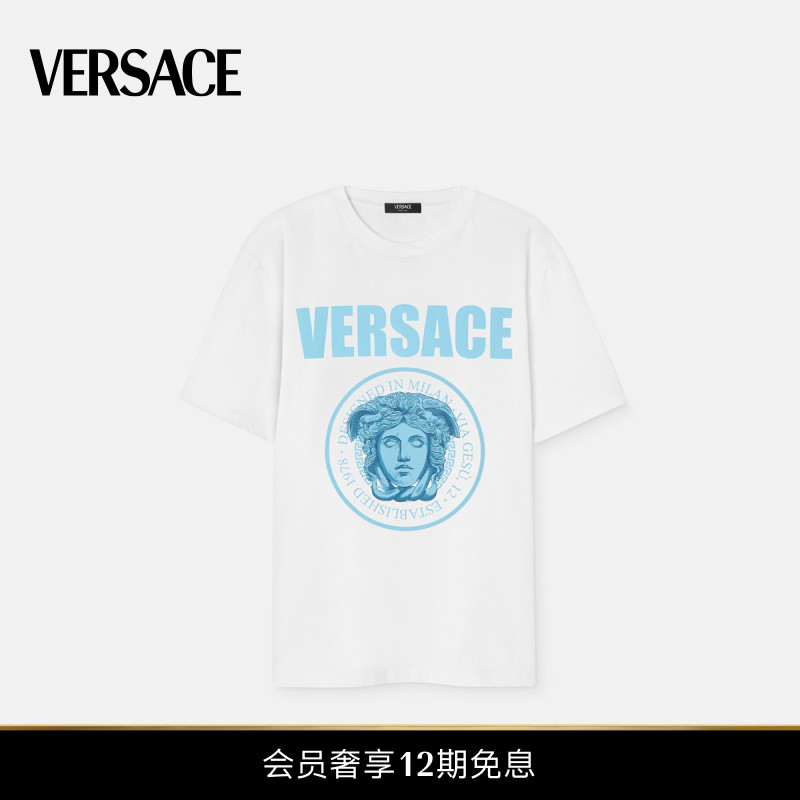 【夏日度假】VERSACE/范思哲 男士Medusa Rock T恤