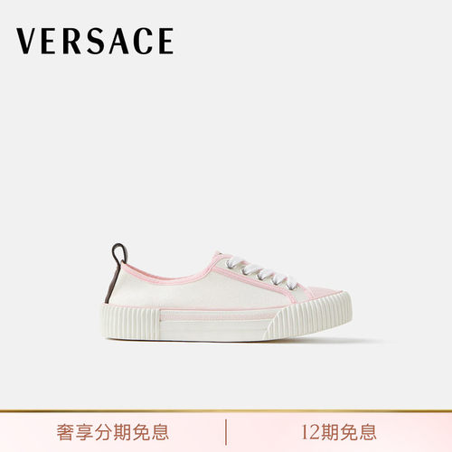 【早秋新品】VERSACE/范思哲 女士Goliath帆布运动鞋