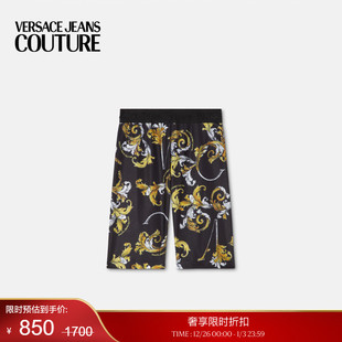 季 COUTURE女士Outline 末优惠 JEANS Barocco骑行短裤 VERSACE