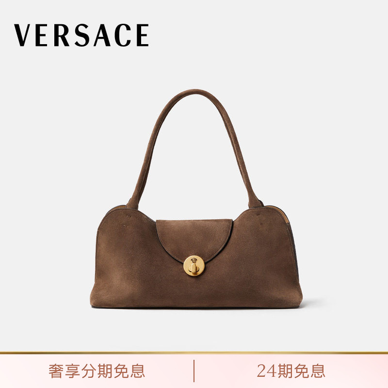 【早秋新品】VERSACE/范思哲 女士Vivian横版单肩包