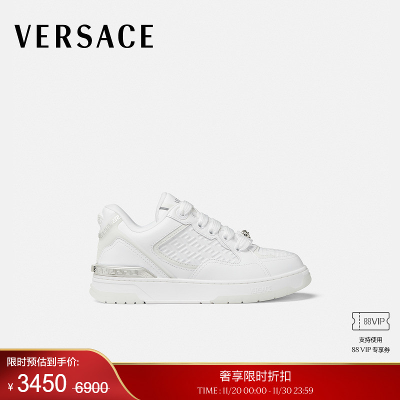 【季末优惠】VERSACE/范思哲 女士Biggie Basket运动鞋