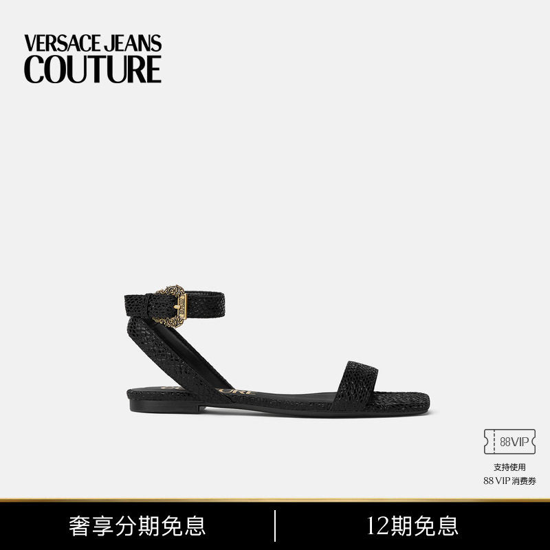 【12期免息】VERSACE JEANS COUTURE 女士凉鞋