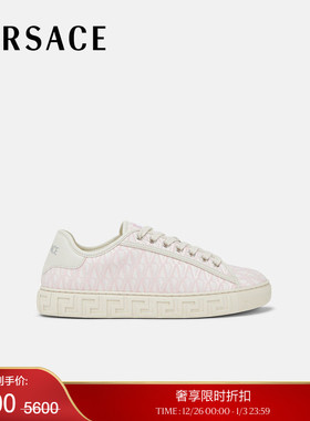 【季末优惠】VERSACE/范思哲 女士V Allover Greca运动鞋