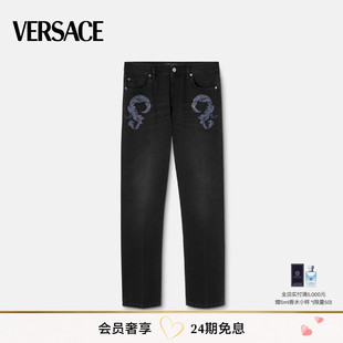 常规版 男士 范思哲 VERSACE 牛仔裤 Barocco 春夏新品