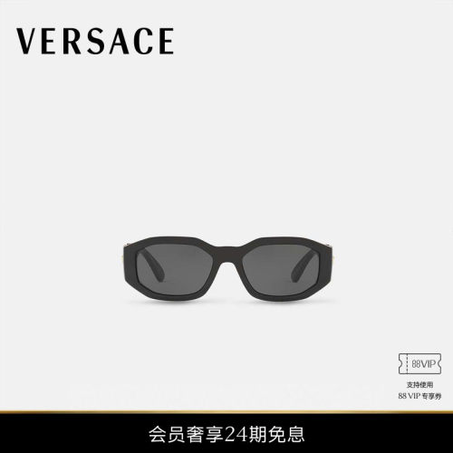 【24期免息】VERSACE/范思哲 男女同款美杜莎Biggie太阳镜
