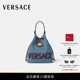 新品 VERSACE 范思哲 女士La Medusa丹宁水桶包
