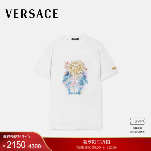 【季末优惠】VERSACE/范思哲 T恤 Design by Burin Pong