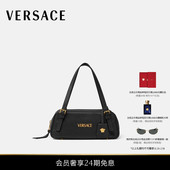 送礼 VERSACE 范思哲 女士Versace Tag保龄球单肩包