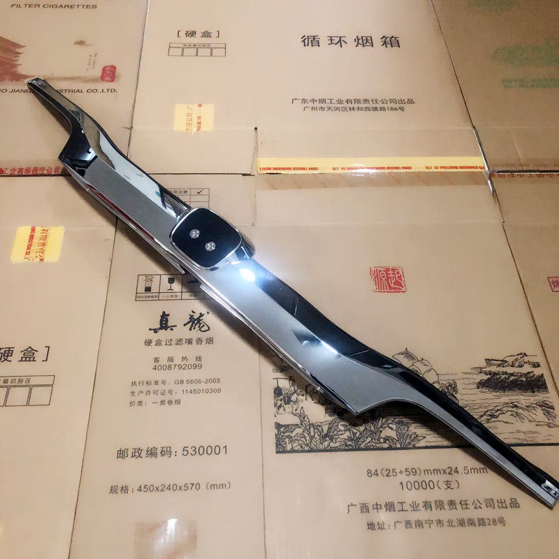 适用15 16款CRV尾门饰条 后备箱亮条 ABS镀铬饰条 行李箱尾盖饰条