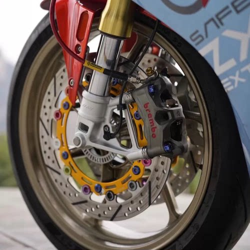 张雪500RR/F改装TEIGBO泰格博320mm浮动高性能前制动刹车盘碟片