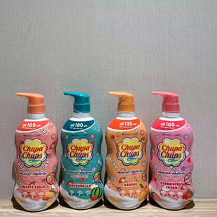 泰国ChupaChups珍宝珠沐浴露持久保湿留香水果沐浴乳香皂草莓西瓜