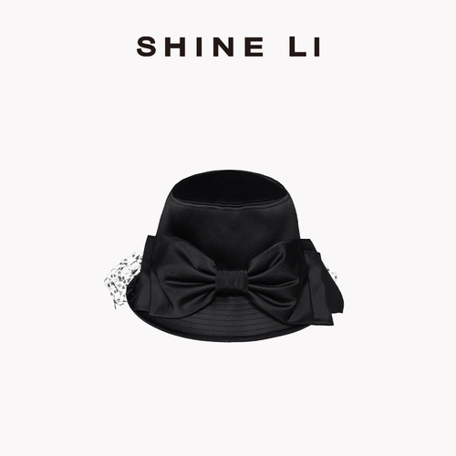 shineli网纱渔夫帽女早春出游