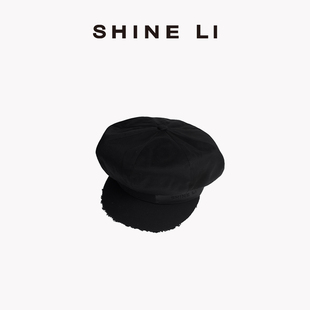 明星同款 LI李姗云朵超大报童帽 SHINE