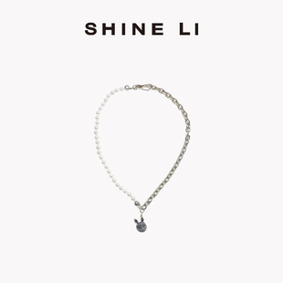明星同款 SHINE ROBO圆珠项链 学院度假系列 LI李姗