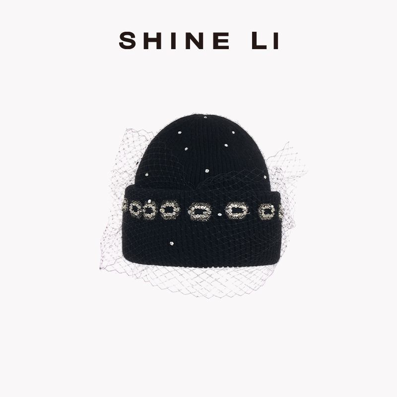 SHINELI针织帽出游休闲通用秋冬