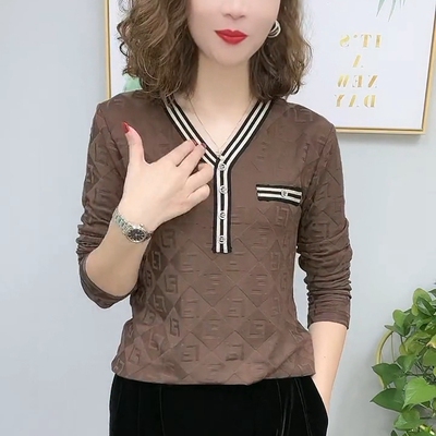 百搭小衫洋气显瘦气质上衣