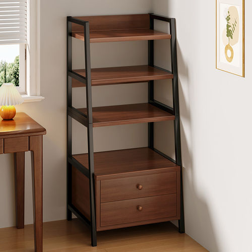 房间置物架多层收纳架落地书架储物架卧室客厅家用展示柜梯形架子