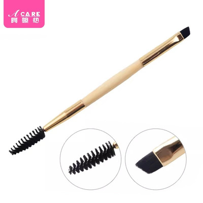 眉刷C1pq808-化妆刷便携眼部刷初学者眉毛卷翘工具彩妆新手双头刷