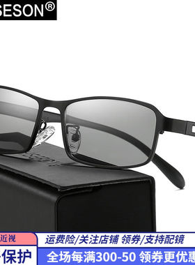 砾石日夜智能变色偏光太阳镜男女驾驶墨镜户外眼镜可定制近视镜框