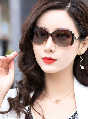 梵卡勒偏光墨镜眼睛女款太阳镜司机开车驾驶专用防强光防紫外线护