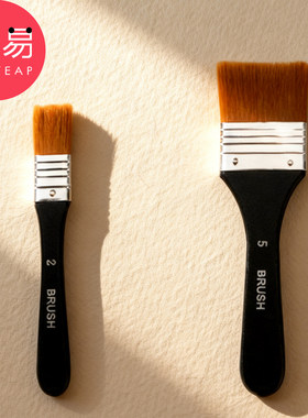 水粉笔E1zoq001-油漆画笔刷子油画肌理材料排刷绘颜料刷笔美术用