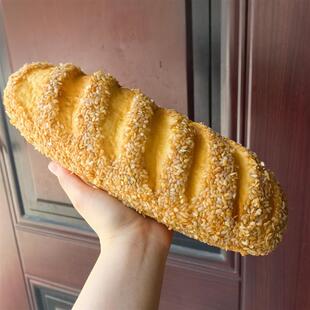 假面包道具仿真法棍吐司切片早餐拍摄食物模型蛋糕橱窗软装饰摆件