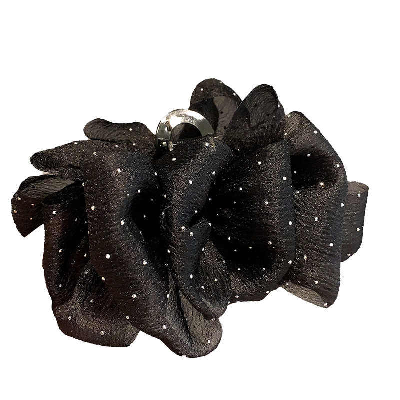 满天星泡泡蝴蝶结气质抓夹发夹