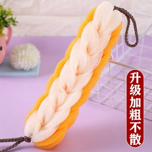 洗澡擦背神器大号强力搓澡巾男女士后背搓泥沐浴条浴花球高档不散