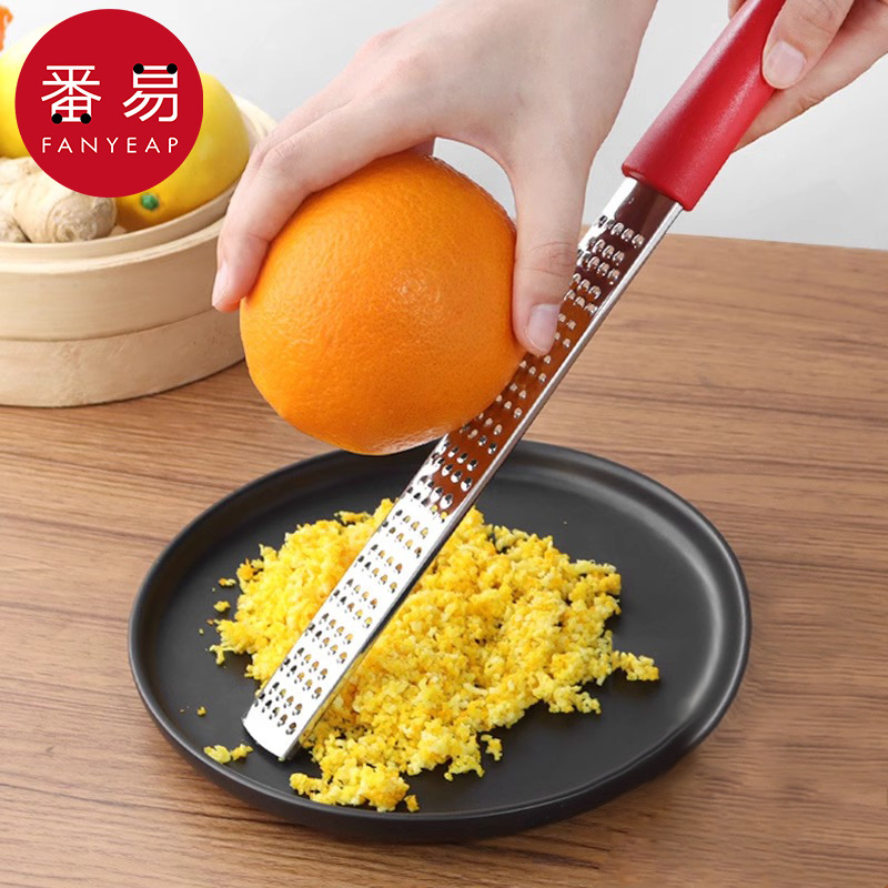 刨丝器/芝士AB1sq魉0-不锈钢刮丝刀擦丝器削皮烘焙柠檬碎干奶酪家