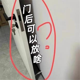 爆品门上挂衣服包包帽子架门后挂钩三角挂衣架卧室衣柜外侧墙上免