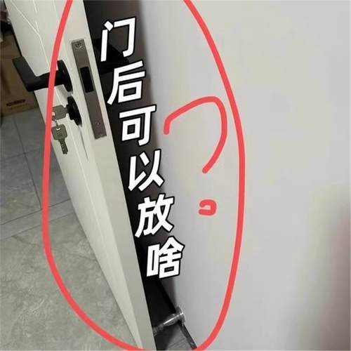 爆品门上挂衣服包包帽子架门后挂钩三角挂衣架卧室衣柜外侧墙上免