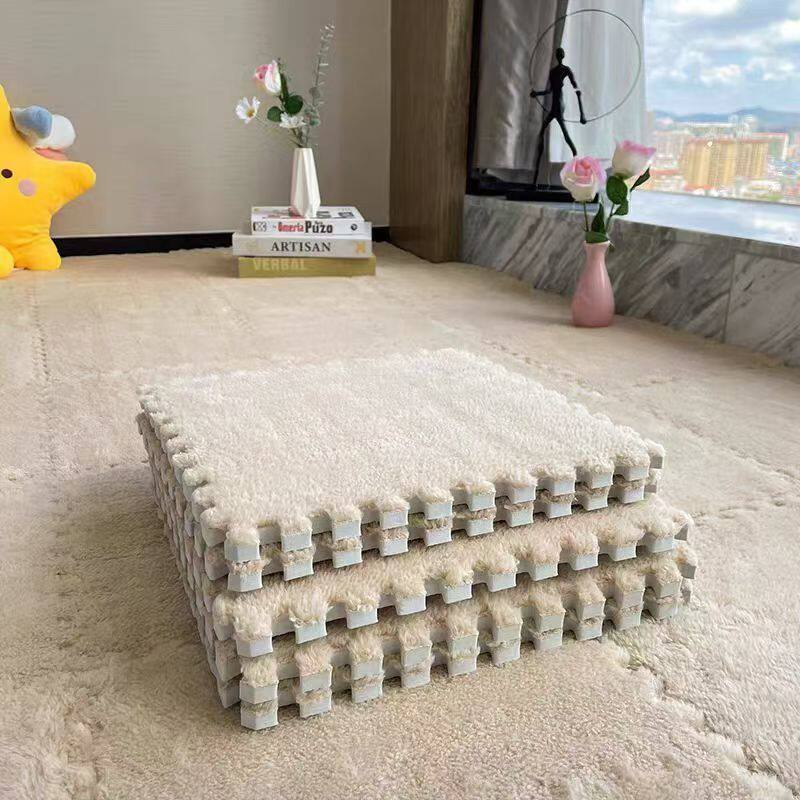 爆品毛绒地毯卧室客厅加厚接地垫榻榻米床边毯阳台飘窗垫家用爬爬