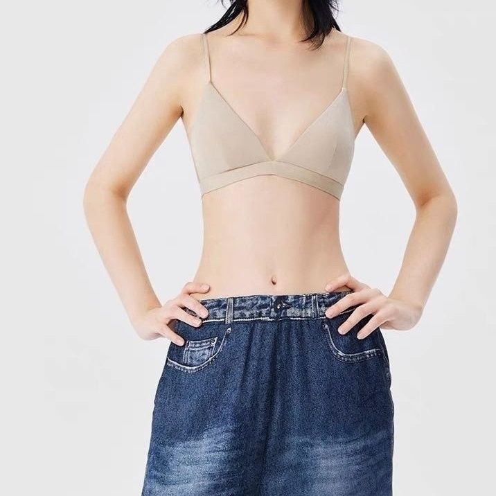深V无钢圈莫代尔三角杯文